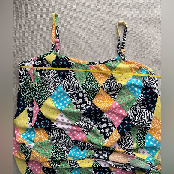 Rixo X Target Patchwork Slip Dress Multicolored - Picture 6 of 9